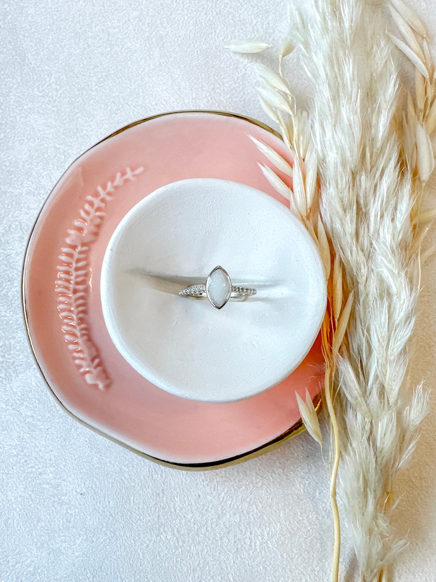 Ester Ring | handmade breastmilk jewelry | Atlassian Keepsakes